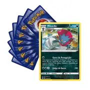 Kit Pokémon Portuguese - Weavile SWSH246 Sword & Shield + 10 Original Cards