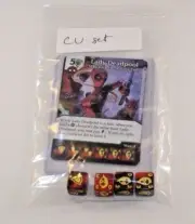 Marvel Dice Masters Deadpool * LADY DEADPOOL * Uncommon Common Set CU + 4 dice