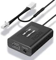 Dash Camera Power Adapter (10-Pin) for Toyota and Lexus, Connects to Rearview Mirror, LED Display, Built-in USB Power Source, Easy Install, Plug and Play, 5V 12V Output,D3-035