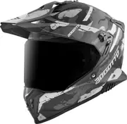 Bogotto FG-601 Sniper Fiberglass Enduro Helmet, black-grey, Size XS for Men Black Grey