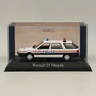 Norev 1/43 Renault R21 Nevada 1989 Police Nationale White Diecast Model Cars