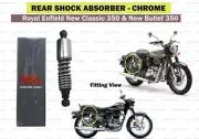 Royal Enfield "New Classic & New Bullet 350 Rear Shock Absorber - Shocker"