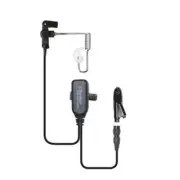 EARPHONE Connection EP1333EC Hawk Lapel Microphone Kit with Quick Disconnect & D