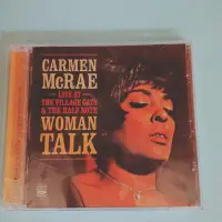 在飛比找Yahoo!奇摩拍賣優惠-CARMEN MCRAE WOMAN TALK 歐洲版 CD