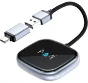 Android Auto Wireless Adapter, Wireless Carplay Adapter, Latest NFC