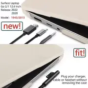 Compatible with 12.4 Inch Microsoft Surface Laptop Go 2/1 with Touch Case ONLY C