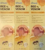 3 Pack of Ximonth Bee Venom WART & MOLE REMOVAL CREAM Exp. 7/01/27