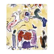 Bernardaud Marc Chagall Levy Tribe Rectangular Tray