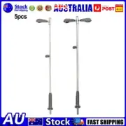 OO/HO Scale Yard Lamp Adjustable LED Platform Lights Easy To Connect