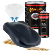 HOT ROD FLATZ Midnight Blue Pearl Gallon Kit URETHANE Flat Auto Car Paint Kit