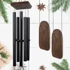 48" Large Wind Chimes for Outside Deep Tone, Wood Wind Chimes Outdoor Clearan...