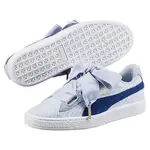 ㊣PUMA BASKET HEART DENIM 粉藍 / 363371-02