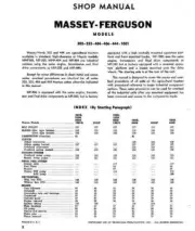 Massey Ferguson Massey Harris 303 to 1001 TMM Workshop Manual Get it Today