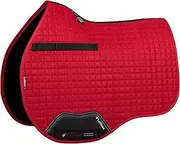 LeMieux ProSport Suede GP Square - Chilli