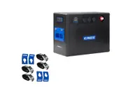 Kings BatBlock25 - 12V Plug and Play Battery Box + 4-Pack Tie-Down Kit