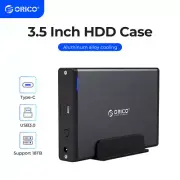 ORICO 2.5/3.5" HDD Enclosure Type-C SATA 3.0 Hard Drive Case External Laptop