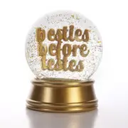 Boxer Gifts Glitter Ball Snow Globe Resin Home Ornament Besties Before Testes