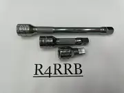 Snap-on Tools USA NEW 3pc 3/8" Drive 1-1/2 3 6 Chrome Socket Extension Lot Set
