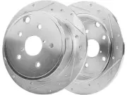 Detroit Axle 23BP63K Rear Brake Rotor Set Fits 2015-2021 Subaru WRX (for: Subaru)