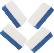 ZUNOXAZ 4pcs Tire Shine Applicator Pads Reusable Foam Sponges for Car Oil Film Cleaning Efficient Pads for Polishing and Detailing Car Supplies for Spotless Finish