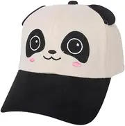 [SJTJSPX] Kids Baseball Cap，Cute Embroidered Golf Hat，Panda Printed Dad Hat，Boys Girls Peaked Hat， Running Camping Sun Hat Outdoor Sports Trucker Hat for Aged 2-8