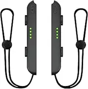 Lonxmovs 2 Pack Wrist Strap for Switch Joycon - Replacement Accessories for Joy con Straps (Black)
