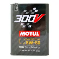 在飛比找PChome24h購物優惠-MOTUL 300V COMPETITION 5W50 全合