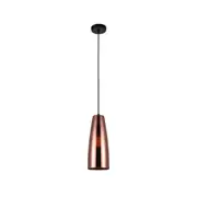 LAMINA Copper Coloured Glass Pendant Light