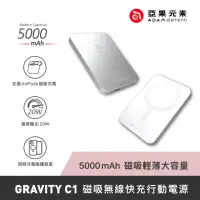 在飛比找momo購物網優惠-【ADAM 亞果元素】GRAVITY C1 5000mAh 