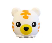 D64 Remote Control Light Colorful Tiger Silicone Night Light Bedroom Creative Dream Bedside Table Lamp Rechargeable Led Light