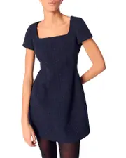 Maje Short Tweed Dress