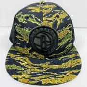 Brooklyn Nets NBA New Era Tiger Camouflage Fitted Trucker Hat 7 1/4