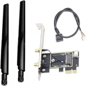 Mellisso PCIE WiFi Card Adapter Wireless Network Card M2 NGFF Bluetooth Converter for Desktop Wi-Fi 8260 8265NGW AX200 9260 7265