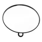 Large Round Barber Salon Makeup Mirror Hair Stylist Hand-Held Mirror Black