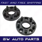 2 1.25" 6x5.5Hubcentric Wheel Spacers Toyota Tundra Landcruiser, CB95, 14x1.5 (for: Toyota)
