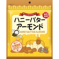 在飛比找DOKODEMO日本網路購物商城優惠-[DOKODEMO] 蜂蜜黃油杏仁120克