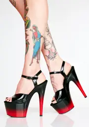 [Pleaser] Kat Stacks Adore Platform Heels