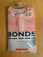 Bonds Pink Zip Wondersuit Size 00 3-6mths
