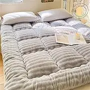 Japanese Floor Mattress,Single Double Folding Futon Mattresses, Portable Roll Up Sleeping Pad,Armchairs, Sofas Bedroom Mats,Save Space