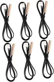 STOBAZA High Sensitivity Sensors 6pcs 20k Temperature Sensor Probes Universal Fit for ACS Accurate Temperature Readings Easy to Install