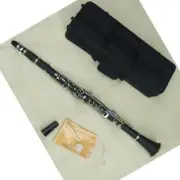 Funion G Key Clarinet Set Ebonite Body Nickel Plated Keys Case Mouthpiece Kit