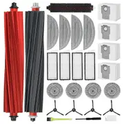 For S8 MaxV Ultra Robot Vacuum Cleaner Main Side Brush Hepa Filter Mop Cloth Dust Bags Replacement Accessories As Shown