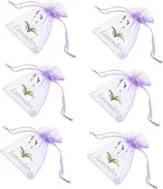 GOOHOCHY 20pcs Empty Lavender Sachet Bags Drawstring Spice Bags for Herbs Jewelry Items Breathable Mesh Organza Pouches Versatile Storage for Home