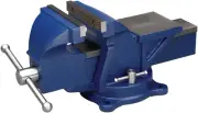 General Purpose Bench Vise, 6" Jaw Width, 5" Max Jaw Opening, 3" Throat (11106)