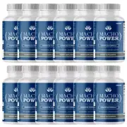 Macho Power Male Maximum Performance Advanced Formula Tablet- (12) Bottles