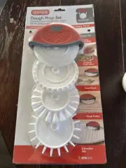 Dexas 4-Pieces Dough Preparation Set for Pasta, Pizza, Pastry