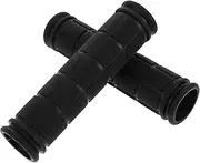 TOYANDONA 1 Pair Slip Rubber Bicycle Handlebar Grips Fit for Mountain and Road Bikes Durable and Shock Absorbing Design Comfortable Hand Grips for Motorcycles and Bicycles