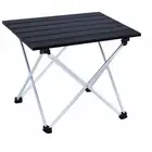 Portable Folding Camping Table Aluminum Picnic Stool Desk Outdoor BBQ Side Table