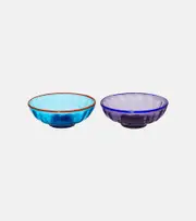 [La DoubleJ] La DoubleJ Luxury set of 2 glass nut bowls