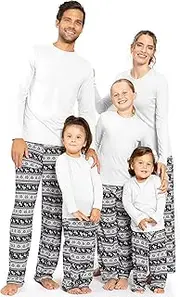[STRETCH IS COMFORT] Matching Family Christmas Holiday Pajama Set for Adults Kids Toddler